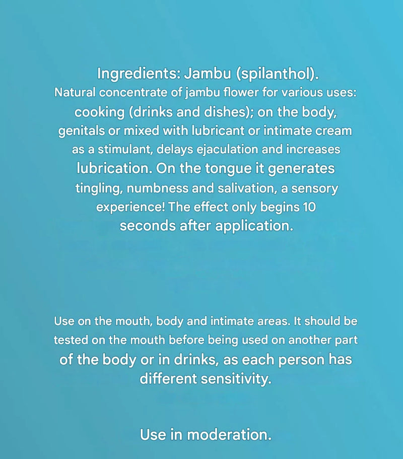 Jambu Concentrate Tremidão Sinimbu 5ml/0.169 fl.oz.