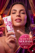 Gel Lubrificante Prazer Anal Vaginal Sedenta Molhada Beijavel Comestivel Intimo Deslizante Inove Hair Unissex Homem Mulher Facilitador Penetracao Lubrificacao Prolongada Feminino Conforto Sensacao