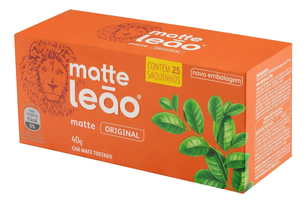 Chá Matte Leão Mate Original 25 Sachês (40g)