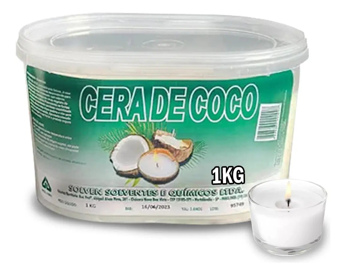 Solven Coconut Wax for Handmade Candles 1 kg