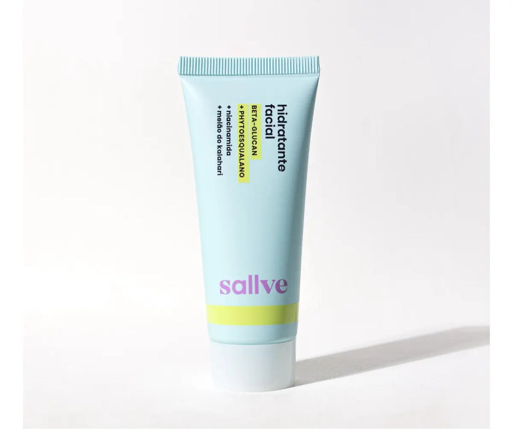Hidratante Facial Sallve 40g - Beta-glucan, Phytoesqualano