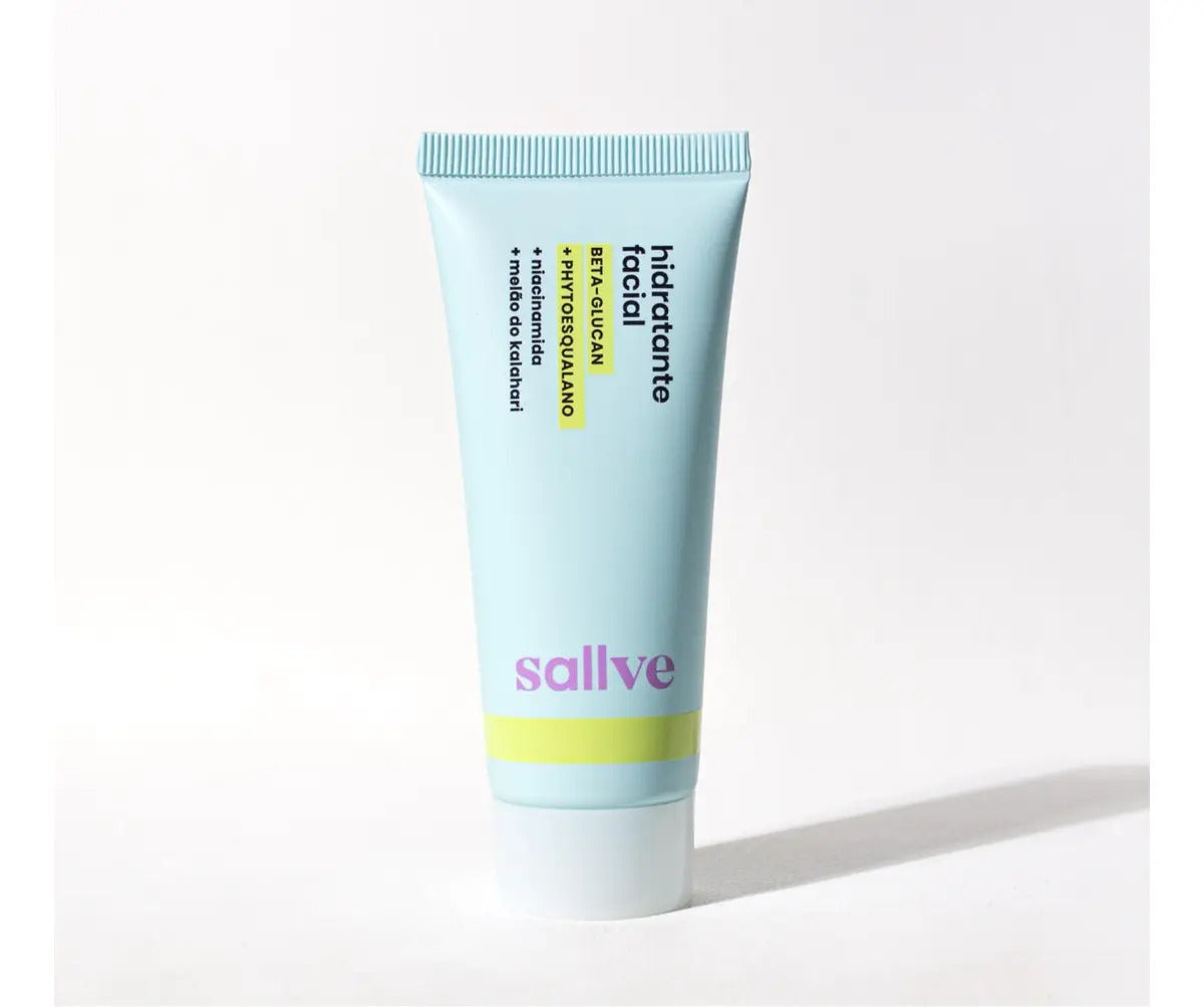 Hidratante Facial Sallve 40g - Beta-glucan, Phytoesqualano