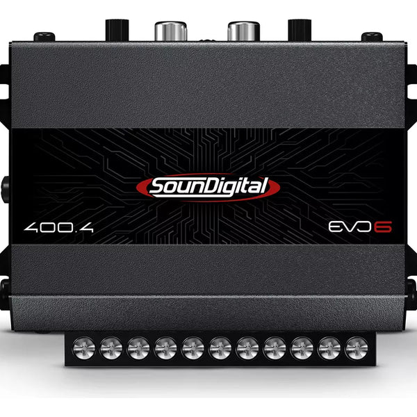 Soundigital SD400.4D EVO 6 Amplifier Audio Car 4 Channels 400 Watts RM Soundigital SD400.4D EVO 6 Amplifier Audio Car 4 Channels 400 Watts RM