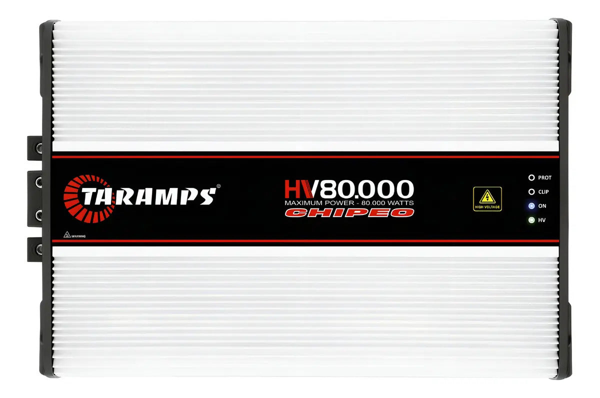 Modulo Taramps HV 80.000 Chipeo Som Automotivo Amplificador Alta Voltagem 80000 Watts Rms