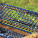 Large Portable Stainless Steel Barbecue Grill Includes 2 Grills