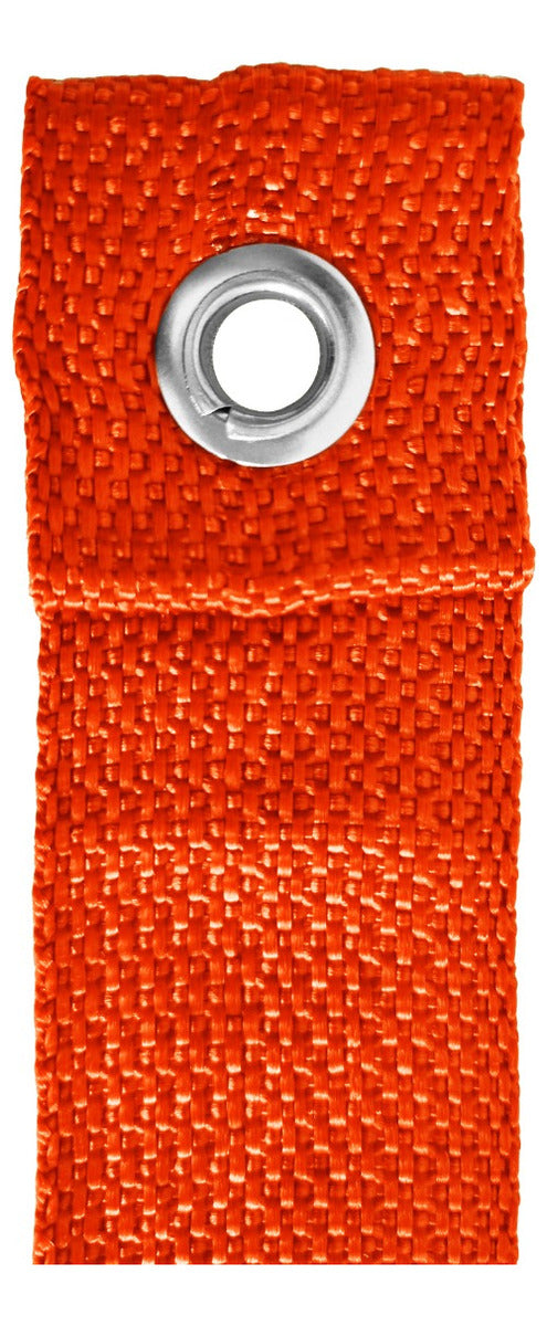 Kit Beach Tennis Orange - Pro 4-Strip Net + Marking Tape