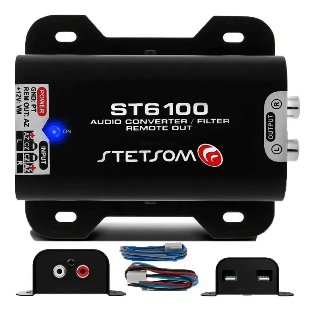 Conversor Rca St6100 Stetsom Com Filtro Anti Ruido Integrado