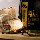 Roasted Coffee Beans Espresso Arabica Dark Roast Beans 1kg Gourmet Cafe Italle - BuyBrazil