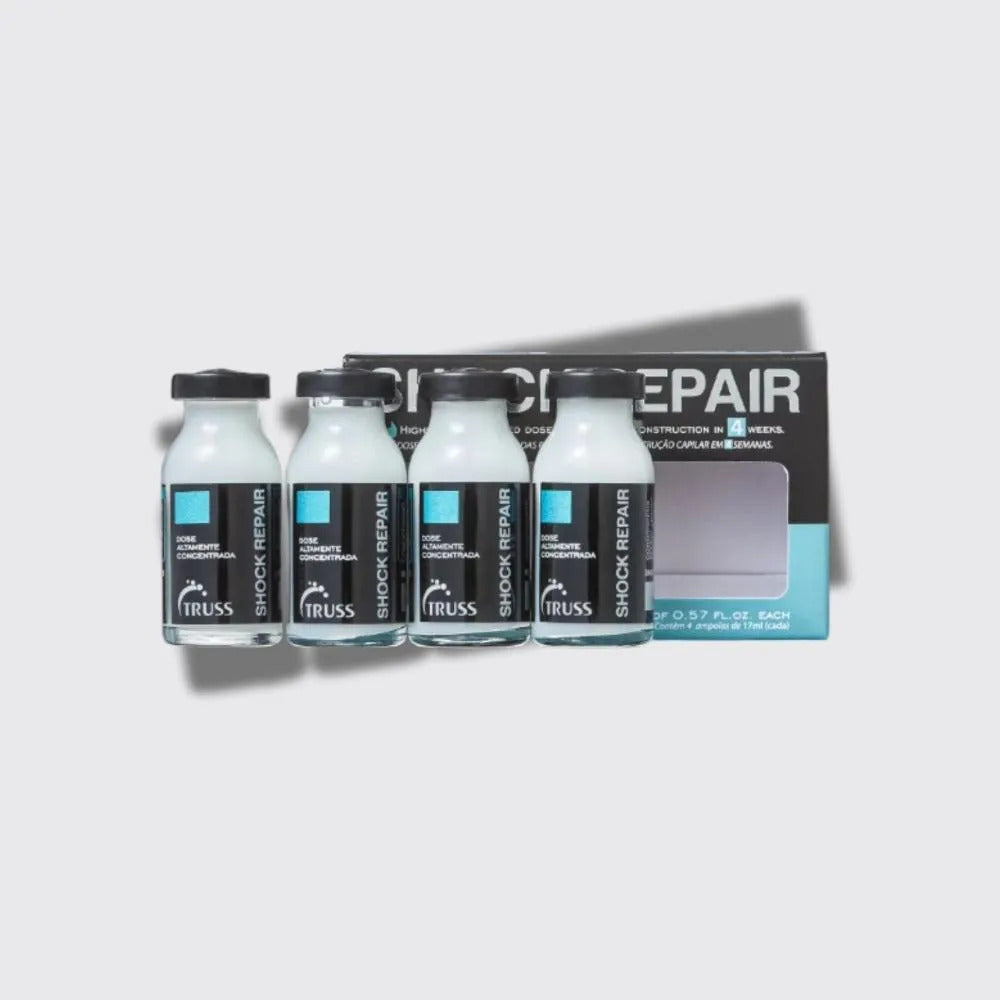 Truss Shock Repair Hair Treatment Ampoules 4 x 17 ml