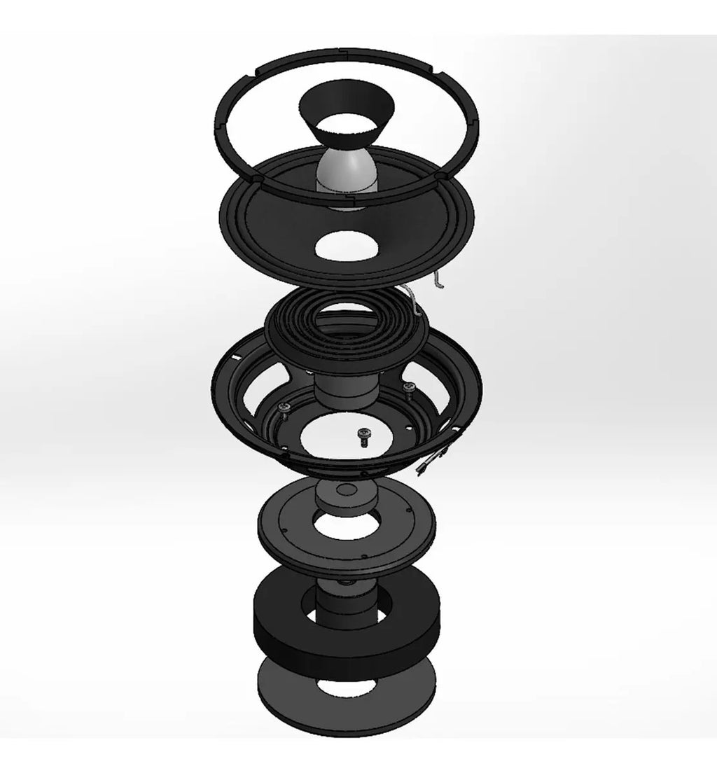 Par Alto Falantes Taramps Fh300s 6 Pol 300w Rms 4 Ohms Preto