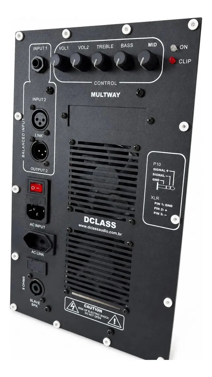 Painel Dclass Ativo Inbox 1000w Rms 4 Ohms Multivias