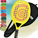 Camewin Carbon Beach Tennis Racket Colors Models + Case Color Yellow