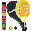 Camewin Carbon Beach Tennis Racket Colors Models + Case Color Yellow