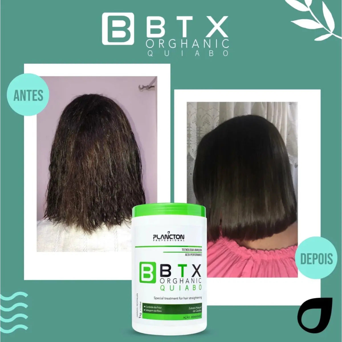 Plancton Orghanic Okra BTX Hair Treatment 300g