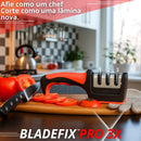 Kit Com Faca De Cozinha E Churrasco Artesanal Full Tang+ Bainha Couro Com Gravuras + Afiador Vermelho Abs Emborrachado Gourmet Premium Forjada A Mão Picanha Chef De Cozinha