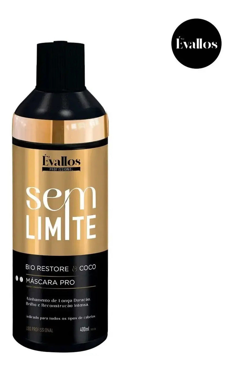 Évallos Pro Keratin Kit - Shampoo & Hair Mask 2x400ml