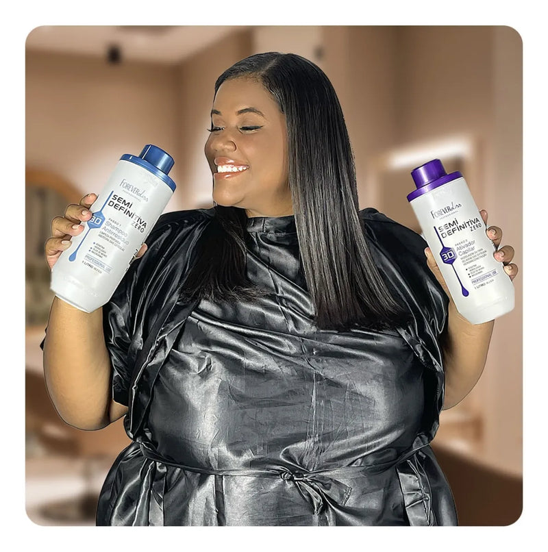 Forever Liss Kit Semi Definitiva Zero 3D 1000ml/ 35.2 fl.oz.