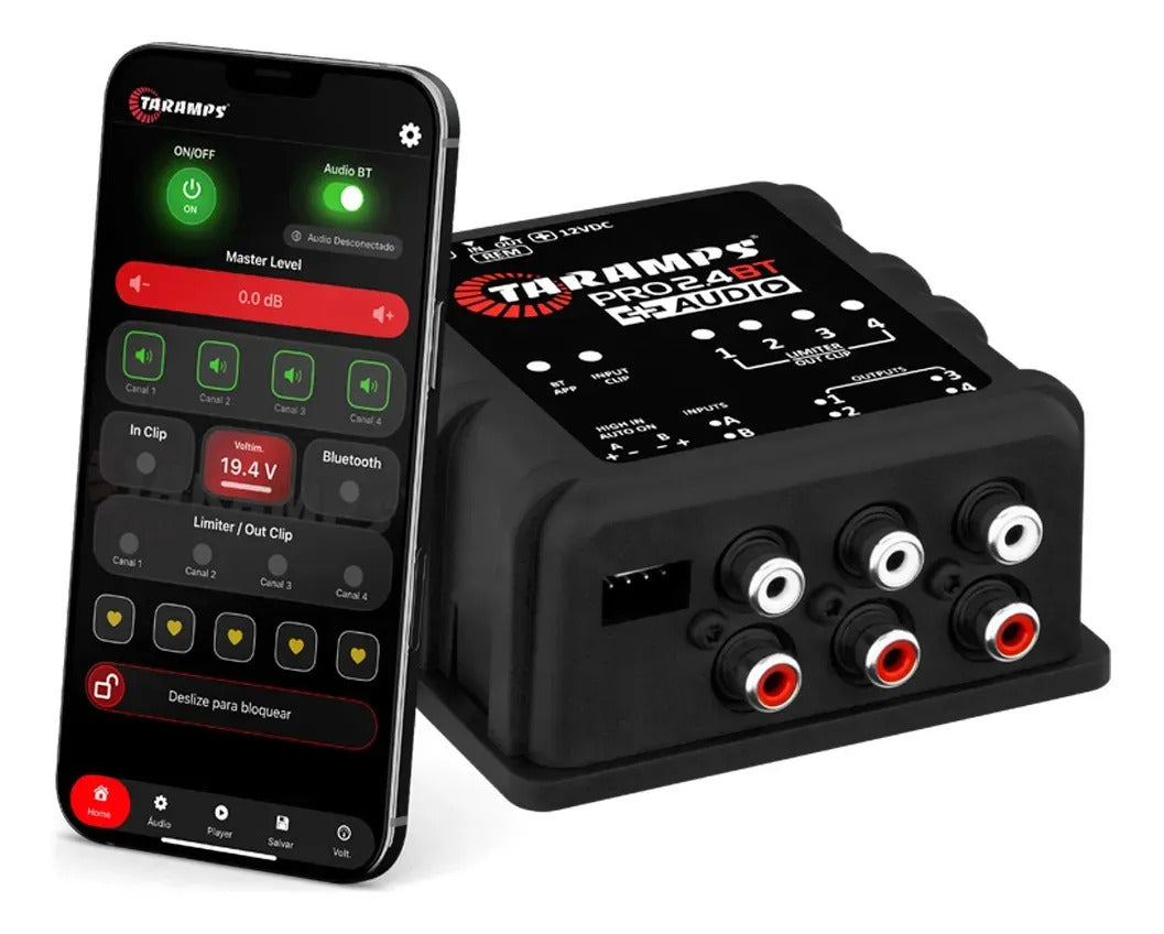 Taramps PRO 2.4BT+ Bluetooth Car Audio Processor