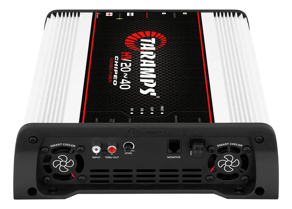 Módulo Amplificador Taramps HV 20-40 CHIPEO 40000W 1 Canal p/ Som Automotivo