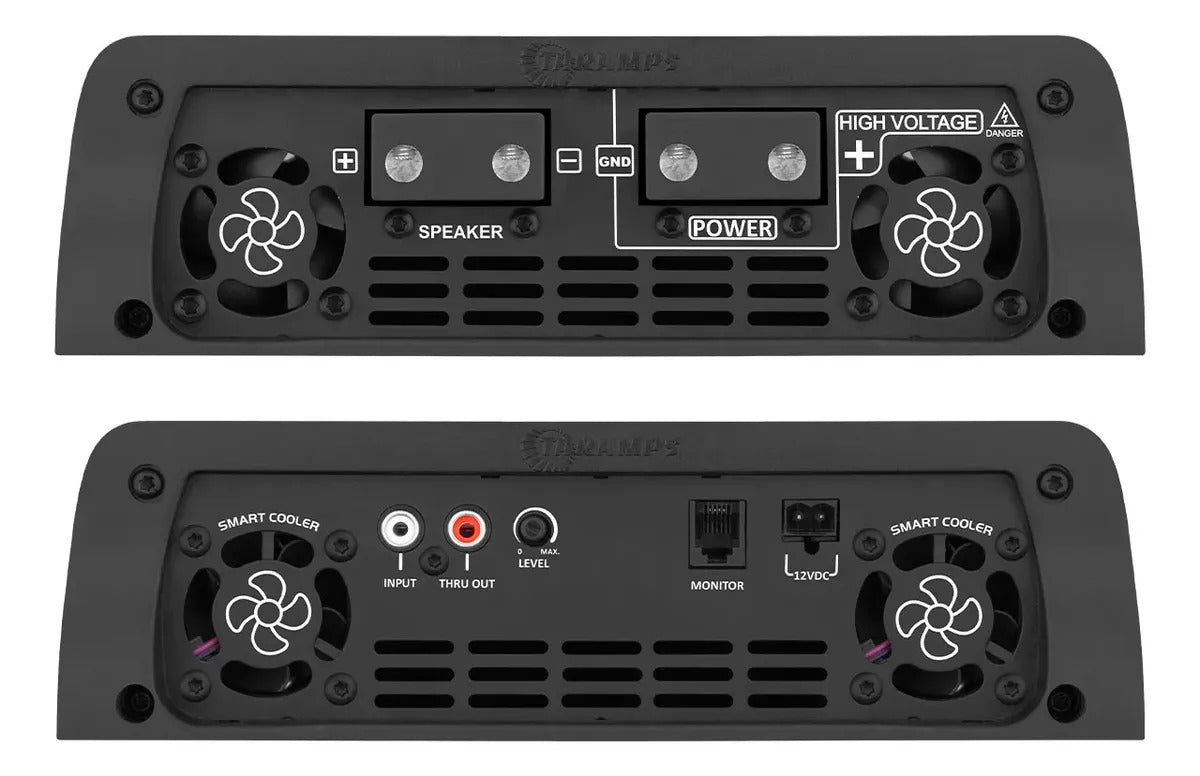 Módulo Amplificador Taramps HV 20-40 CHIPEO 40000W 1 Canal p/ Som Automotivo