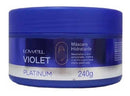 Máscara Hidratante Violet Platinum Lowell - 240g - BuyBrazil