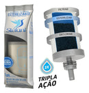 4 Triple Action Stéfani Candles Charcoal Clay Filter São João