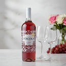 Vinho Pergola Rose Suave De Mesa Moscato Bordô Garrafa 1 Lt