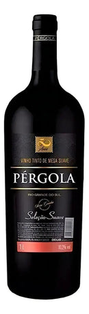 Pérgola Seleção Sweet Red Wine 1L — Brazilian Table Wine