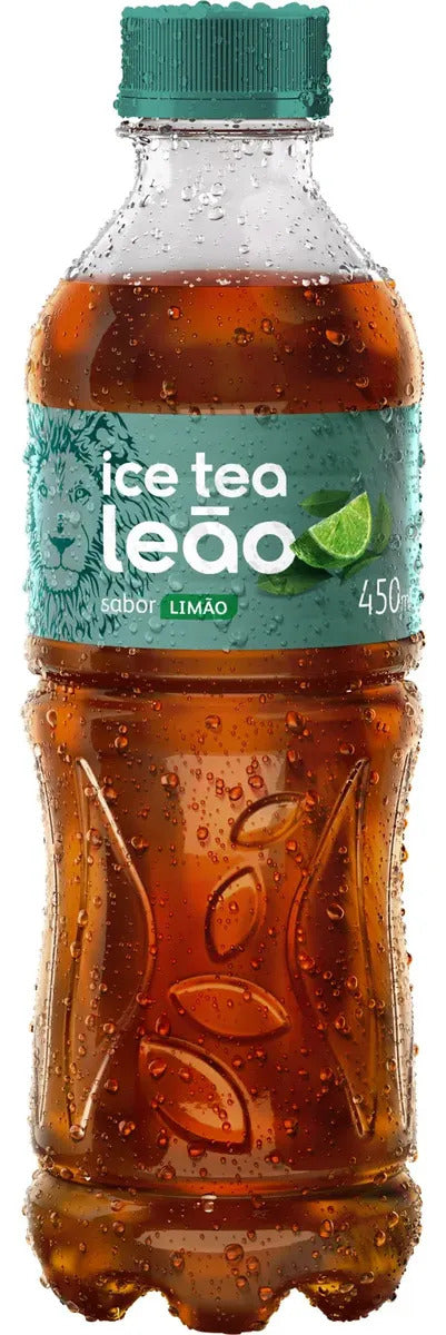 Chá Ice Tea Leão Limão 450ml - 6 Unidades