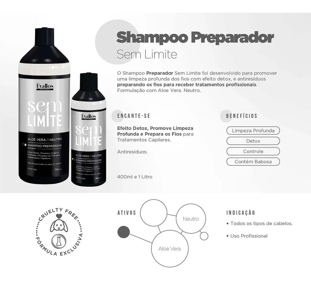 Évallos Pro Keratin Kit - Shampoo & Hair Mask 2x400ml