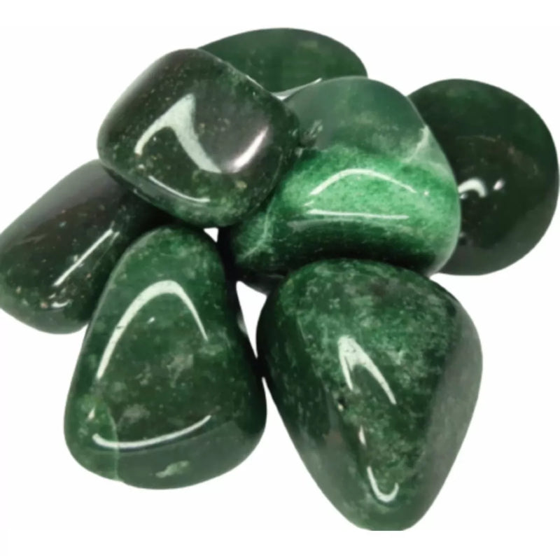 Green Quartz Tumbled Stone Semi precious Stone Magic 1kg 35.27oz