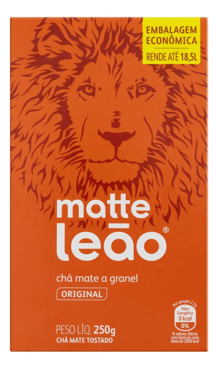 Chá Matte Leão mate original em ervas Erva Mate 250 g