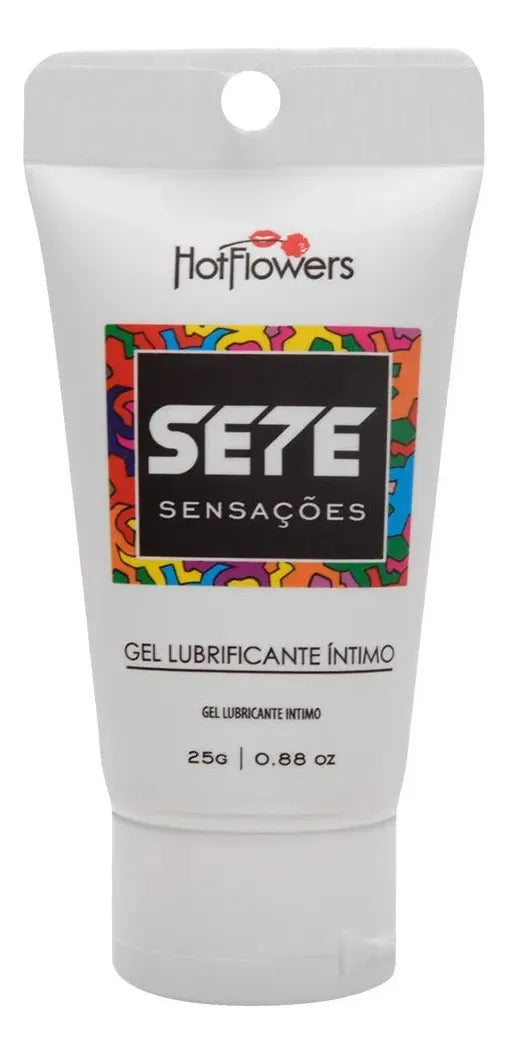 Gel Anestésico Lubrificante Sete Sensações Hot Flowers