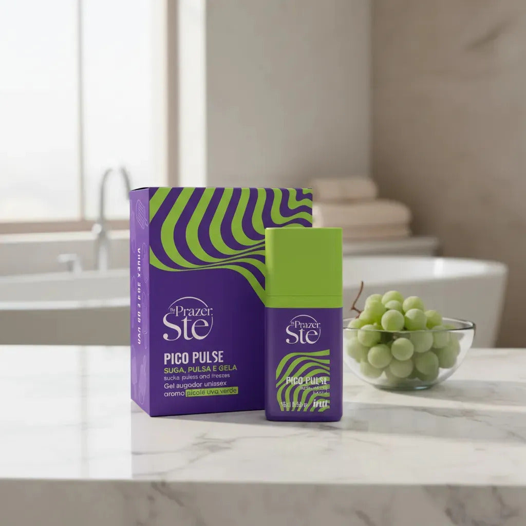 Pico Pulse Gel Líquido Intt - Picolé Uva Verde
