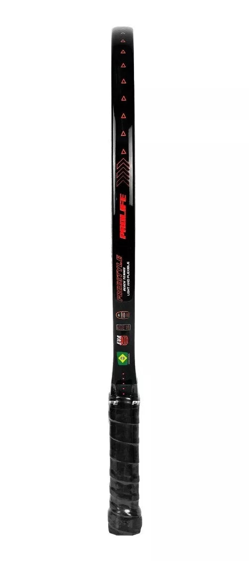 Beach Tennis Freestyle Racket 3k Carbon Original Prolife Red