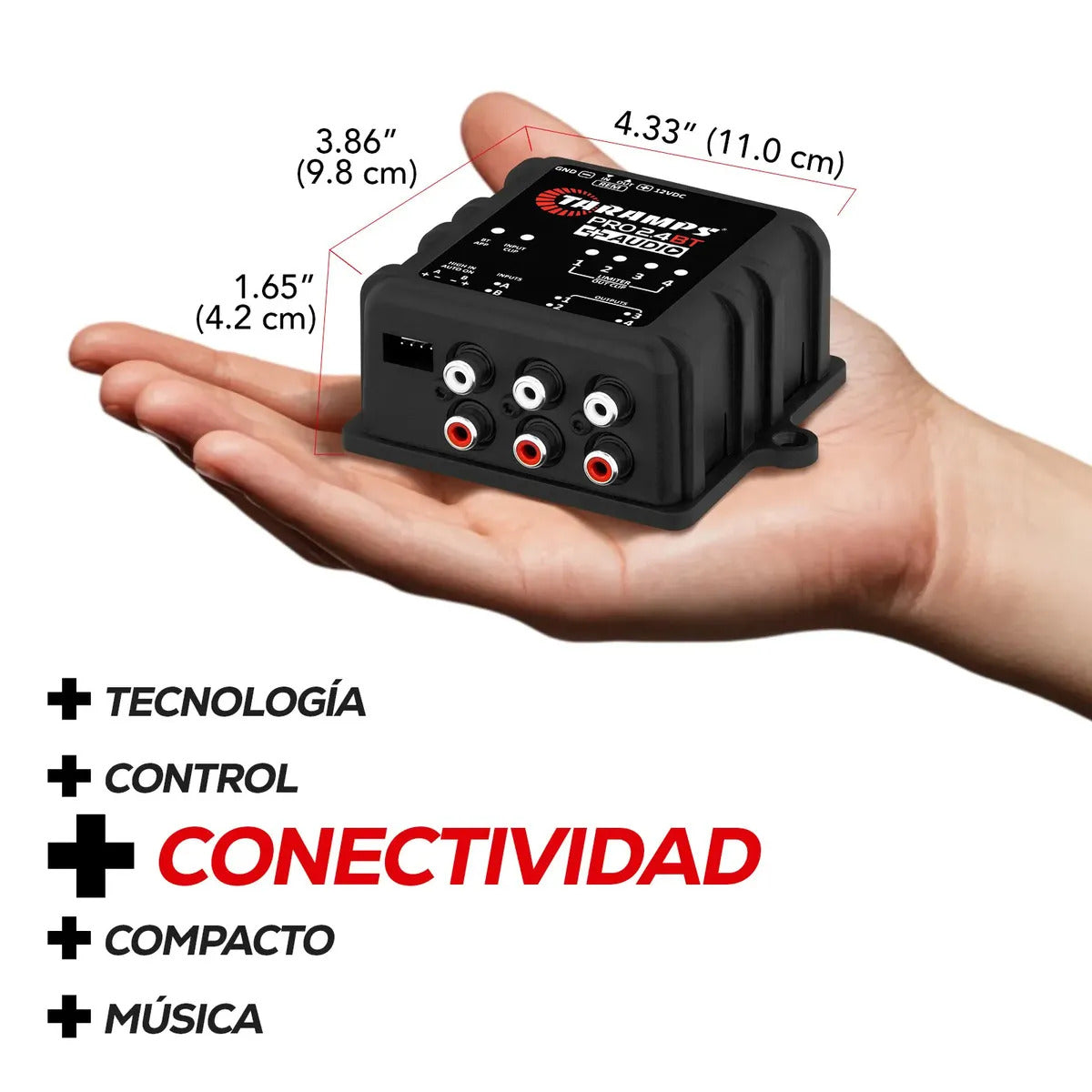 Taramps PRO 2.4BT+ Bluetooth Car Audio Processor