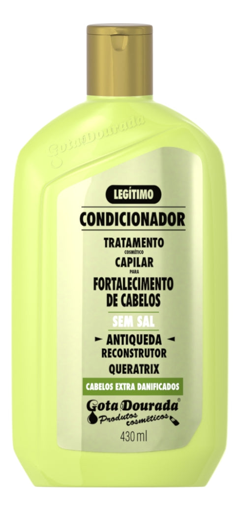 Kit Gota Fortalecimento Antiqueda Sh Cond Creme Masc Tonico
