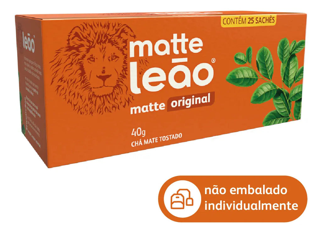 Chá Matte Leão Mate Original 25 Sachês (40g)