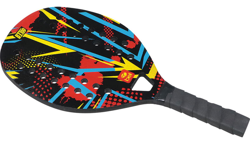Kit 2 beach tennis rackets + 1 red Bel Bt100 ball
