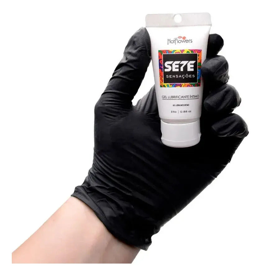 Gel Anestésico Lubrificante Sete Sensações Hot Flowers