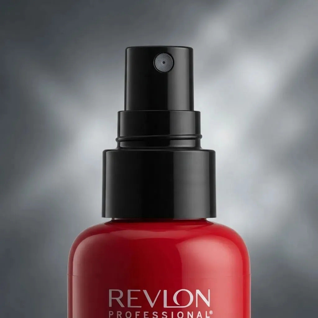 Revlon Uniq One 10-in-1 Leave-In Hair Treatment bottle, 150ml, complete full bottle with pump for healthy, shiny hair.