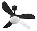 Ventisol Fenix Inverter Ceiling Fan Remote Control with 3 Plastic Blades, 960 mm Diameter Bivolt