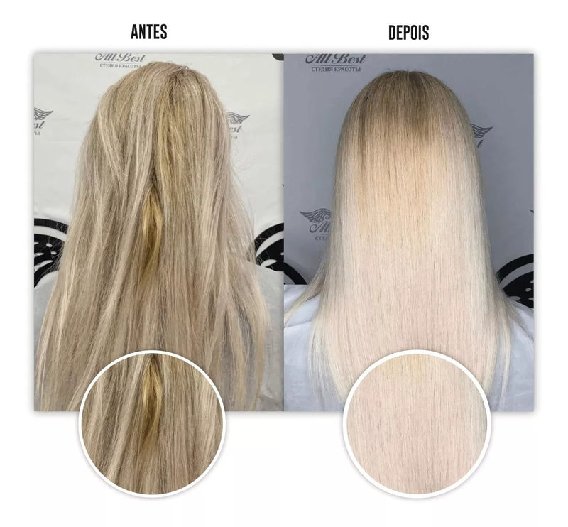 Floractive W Two Plex Anti Frizz Reducer Professional Treatment For Blonde Hair 120ml/4.05 fl.oz.