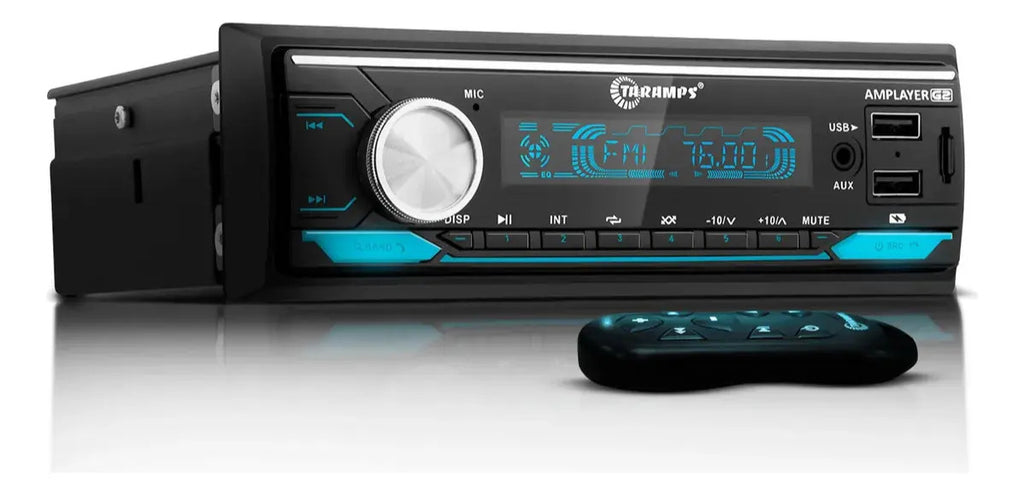 Taramps Amplayer G2 1-DIN Bluetooth Car Receiver