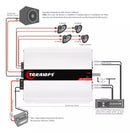 Taramps DS4000X4 Car Audio Amplifier  2 ohms 4000 Watts RMS