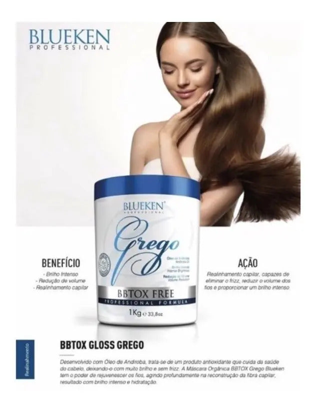 Blueken Grego BTX Free Hair Treatment 1kg