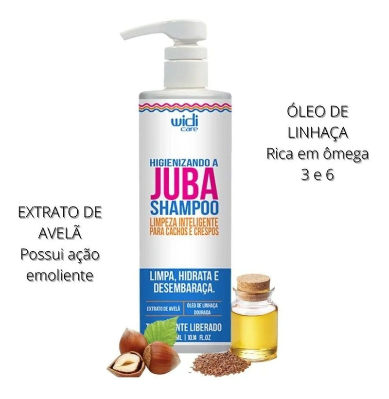 Widi Care Juba Kit Curling Shampoo Jelly Mask