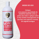 Robson Peluquero Master Love Shampoo 1000ml/ 33.8 fl.oz + Mask 1Kg/35.2 oz.