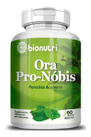 Ora Pro Nobis Bionutri Supplement With 60 Caps 500mg 10 Bottles