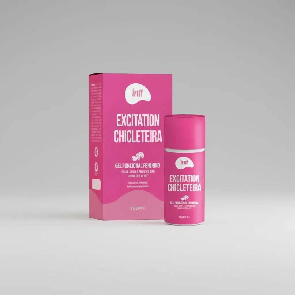 Gel excitante Intt Excitação para mulher 17 g Excitação Chicleteira